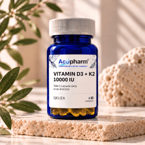 Vit D3 10000 IU + K (60 κάψουλες)